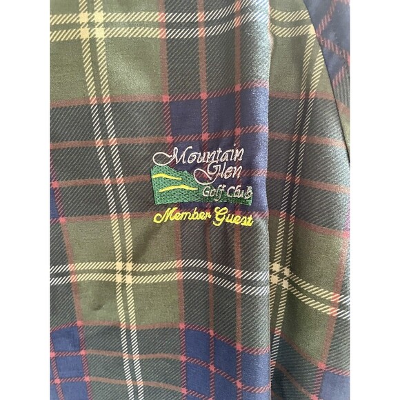 Mcadams Scott Pullover Men’s Size  XL Golf Windbreaker Mtn Glenn Logo Pockets - Picture 5 of 7